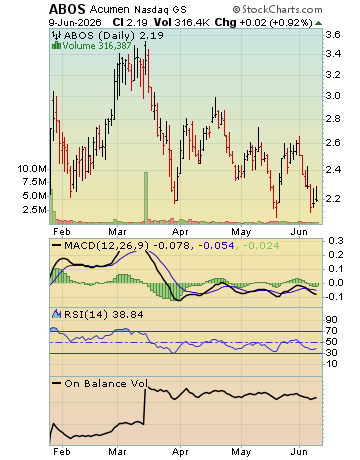 Sample profitable stock picks report